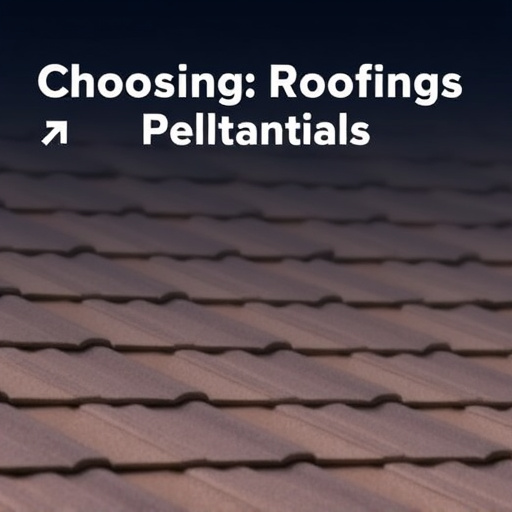 Choosing Roofing Materials