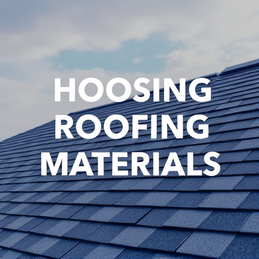 Choosing Roofing Materials