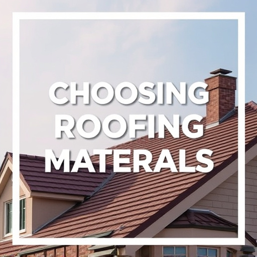 Choosing Roofing Materials
