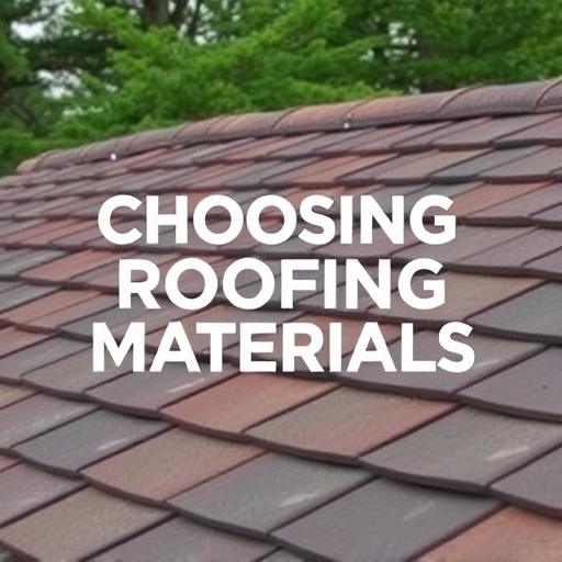 Choosing Roofing Materials