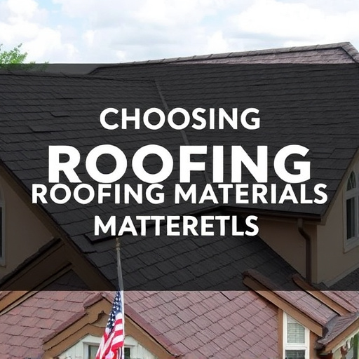 Choosing Roofing Materials