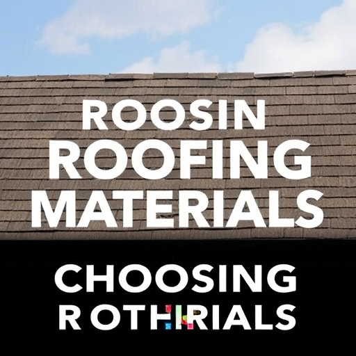 Choosing Roofing Materials