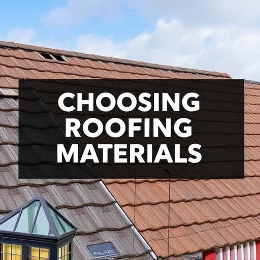 Choosing Roofing Materials
