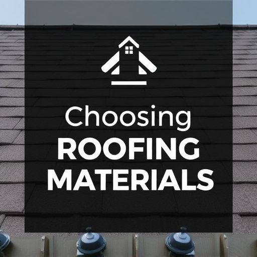 Choosing Roofing Materials