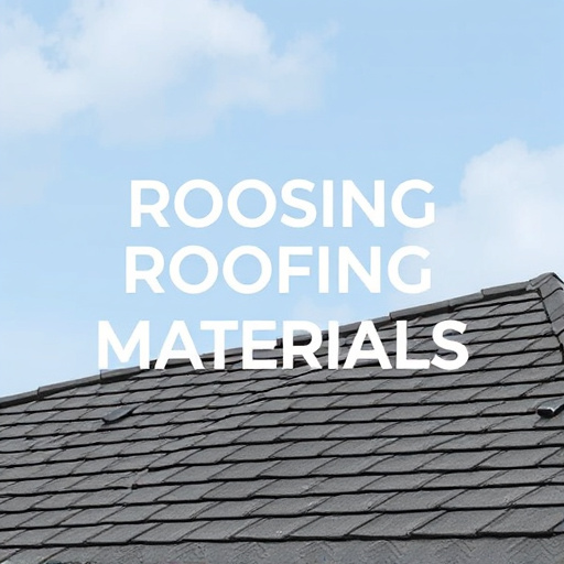 Choosing Roofing Materials