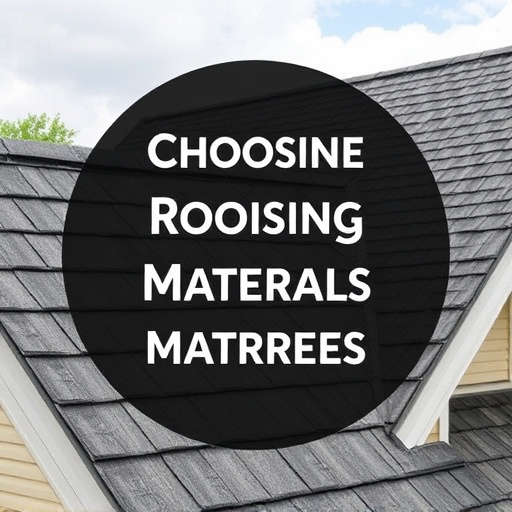 Choosing Roofing Materials