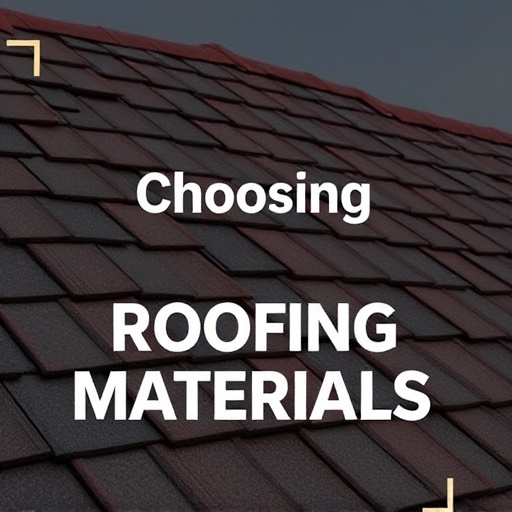 Choosing Roofing Materials