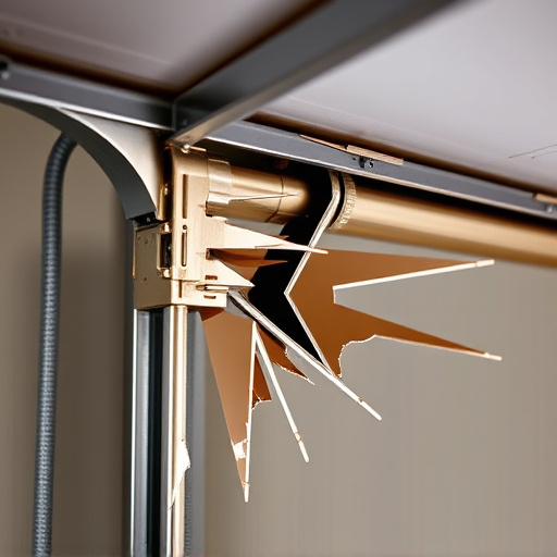 common causes of broken garage door tracks and rollers