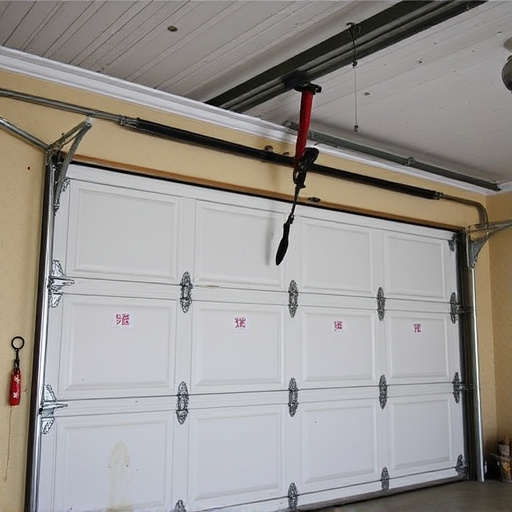 common causes of broken garage door tracks and rollers