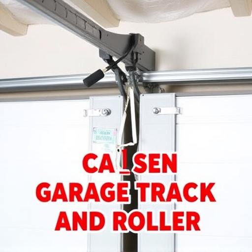 common causes of broken garage door tracks and rollers