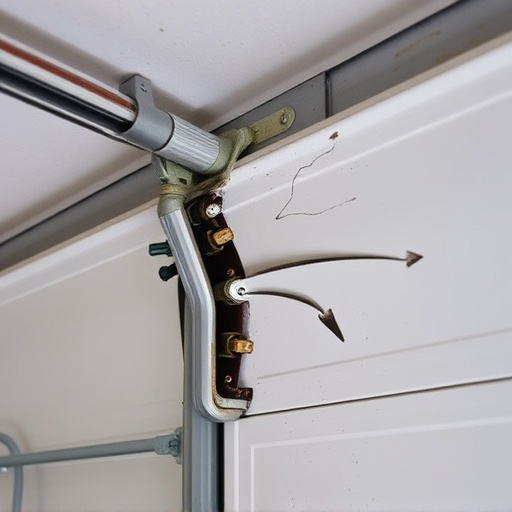 common causes of broken garage door tracks and rollers