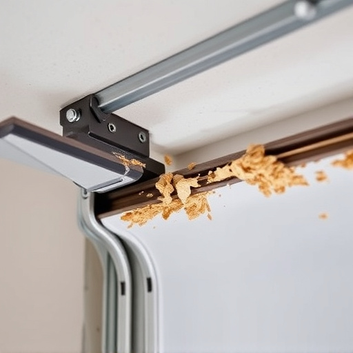 common causes of broken garage door tracks and rollers