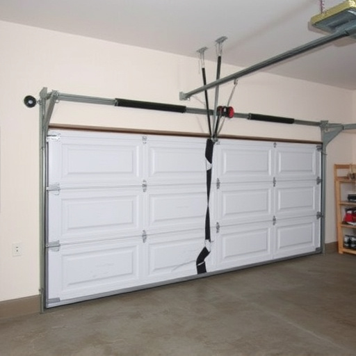 common causes of broken garage door tracks and rollers