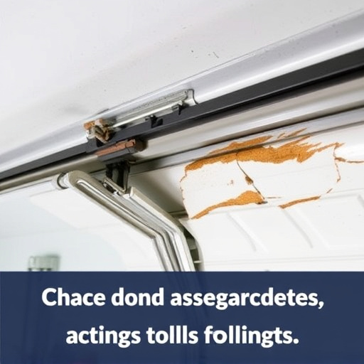 common causes of broken garage door tracks and rollers