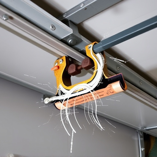 common causes of broken garage door tracks and rollers