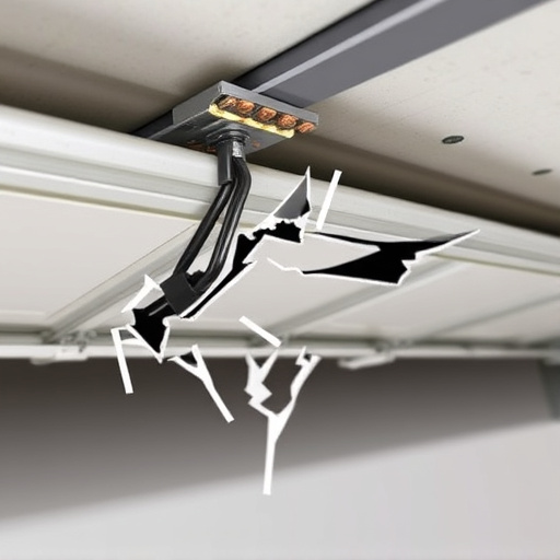 common causes of broken garage door tracks and rollers