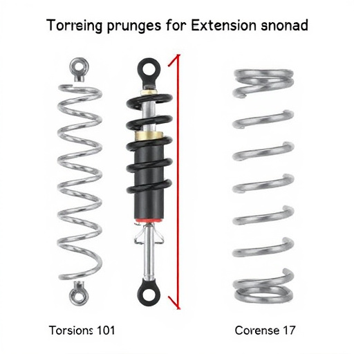 difference between torsion and extension springs explained