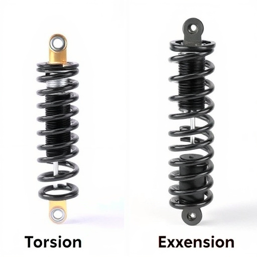 difference between torsion and extension springs explained