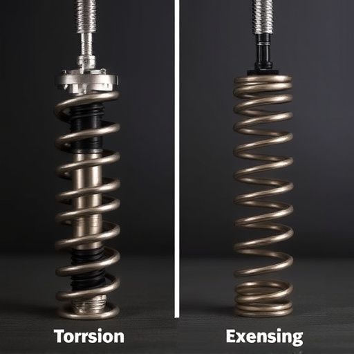 difference between torsion and extension springs explained