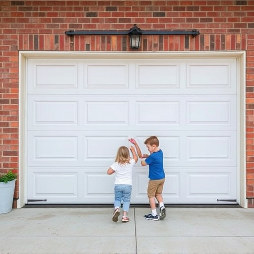 garage door safety tips for families with children