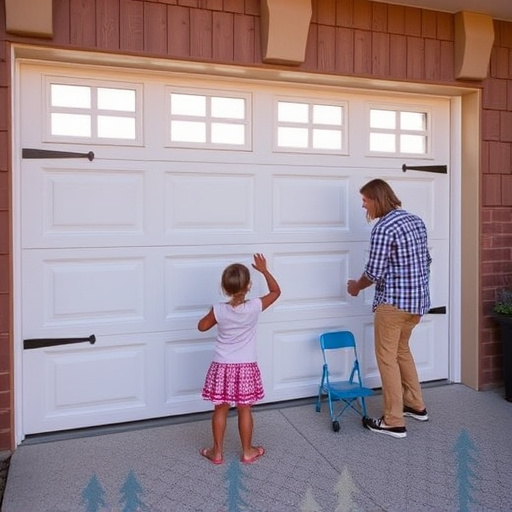 garage door safety tips for families with children
