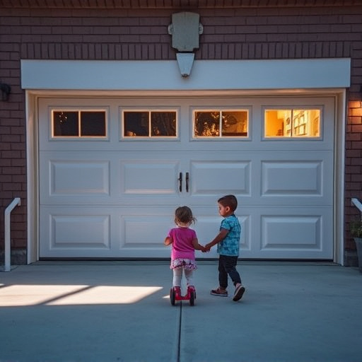 garage door safety tips for families with children