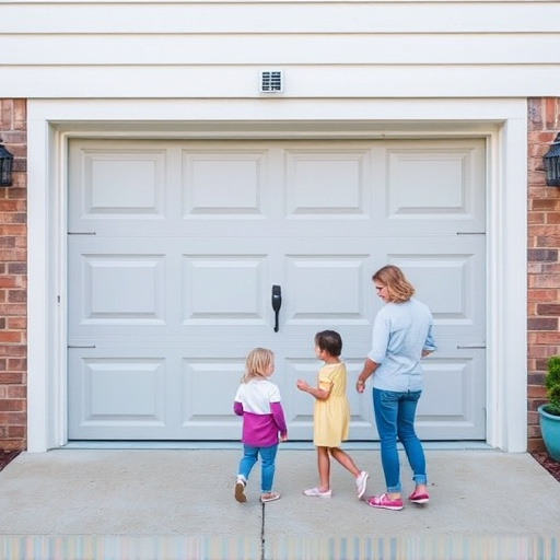 garage door safety tips for families with children