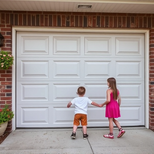 garage door safety tips for families with children