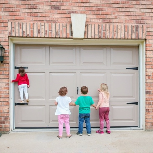 garage door safety tips for families with children
