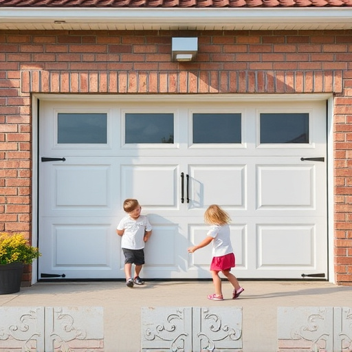 garage door safety tips for families with children