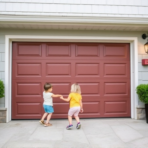 garage door safety tips for families with children