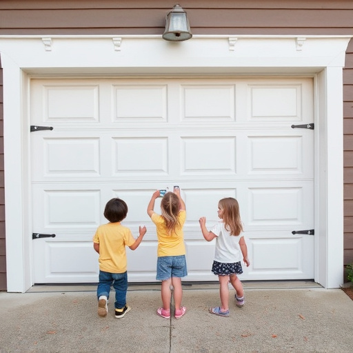 garage door safety tips for families with children