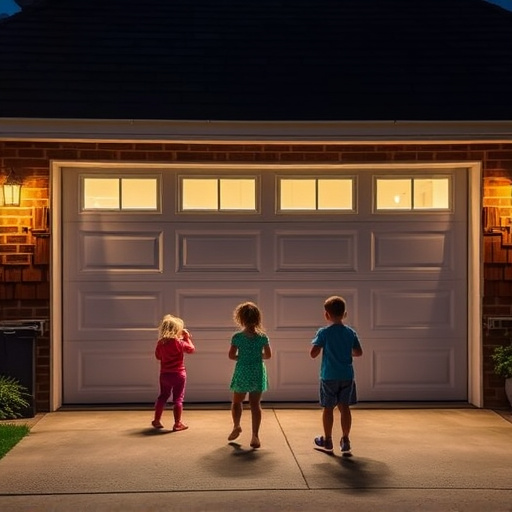 garage door safety tips for families with children