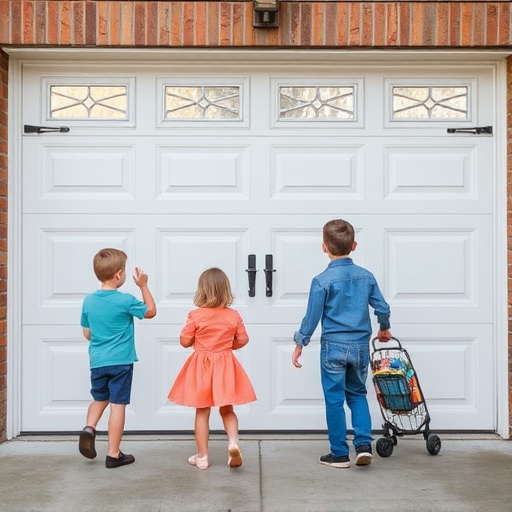 garage door safety tips for families with children