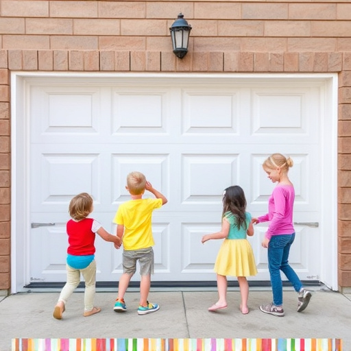 garage door safety tips for families with children