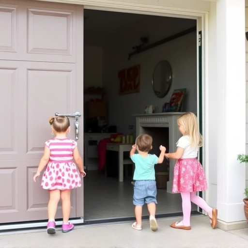 garage door safety tips for families with children