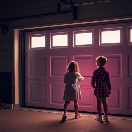 garage door safety tips for families with children