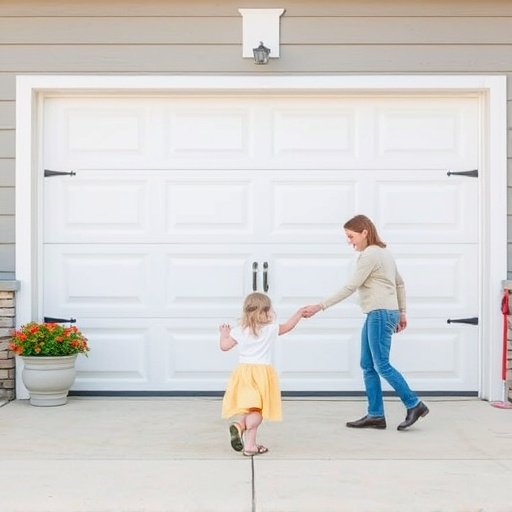 garage door safety tips for families with children