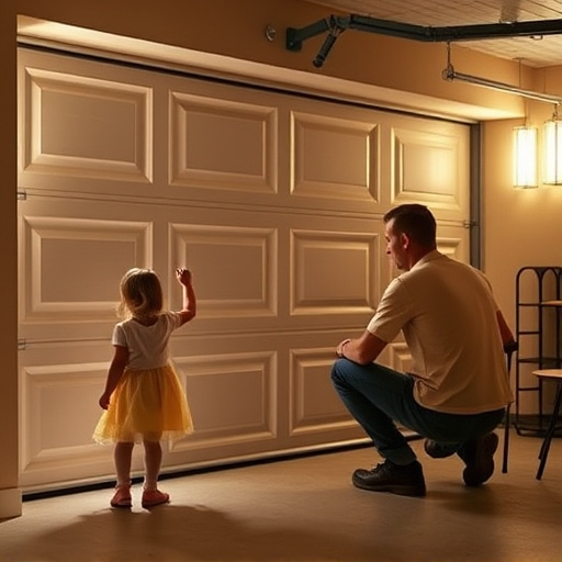 garage door safety tips for families with children