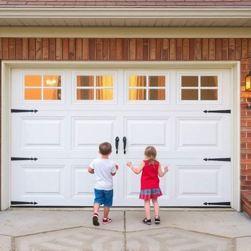 garage door safety tips for families with children