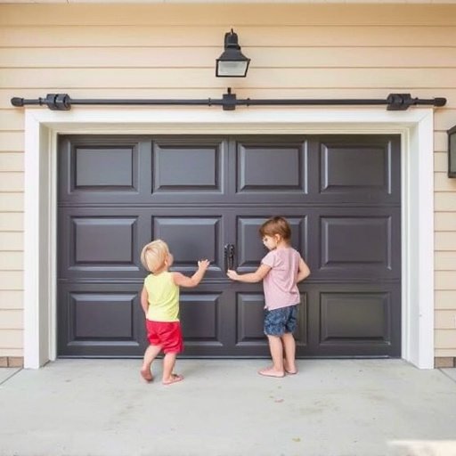 garage door safety tips for families with children