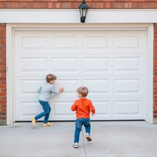 garage door safety tips for families with children