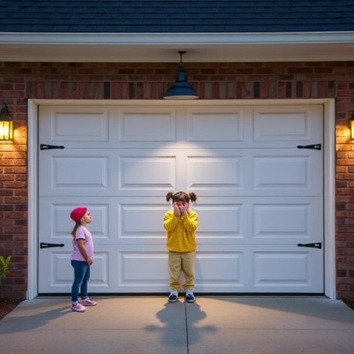 garage door safety tips for families with children