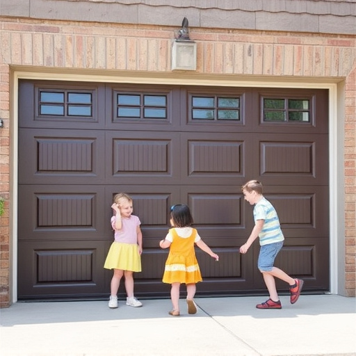 garage door safety tips for families with children
