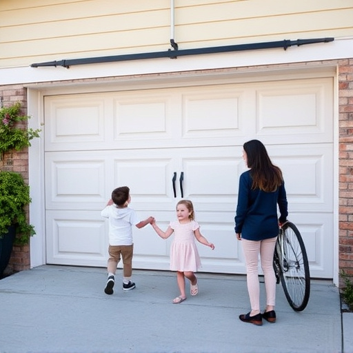 garage door safety tips for families with children