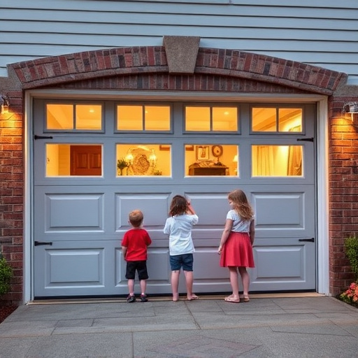 garage door safety tips for families with children