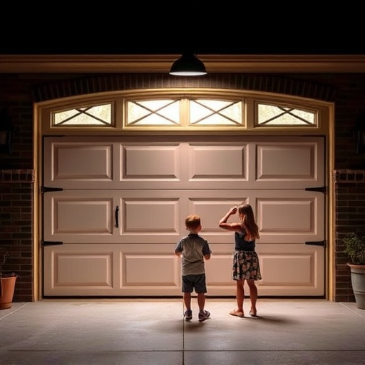 garage door safety tips for families with children