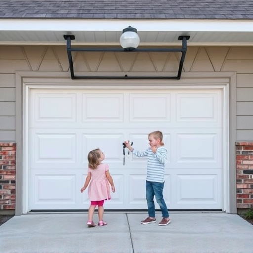 garage door safety tips for families with children