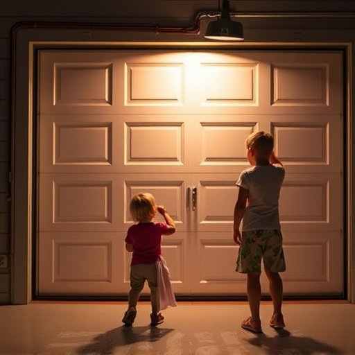 garage door safety tips for families with children