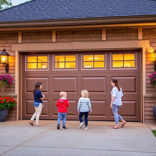 garage door safety tips for families with children